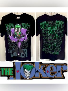 NWOT: Joker's Wild: Batman's Arch-Nemesis Graphic Tee - Size Small/Medium